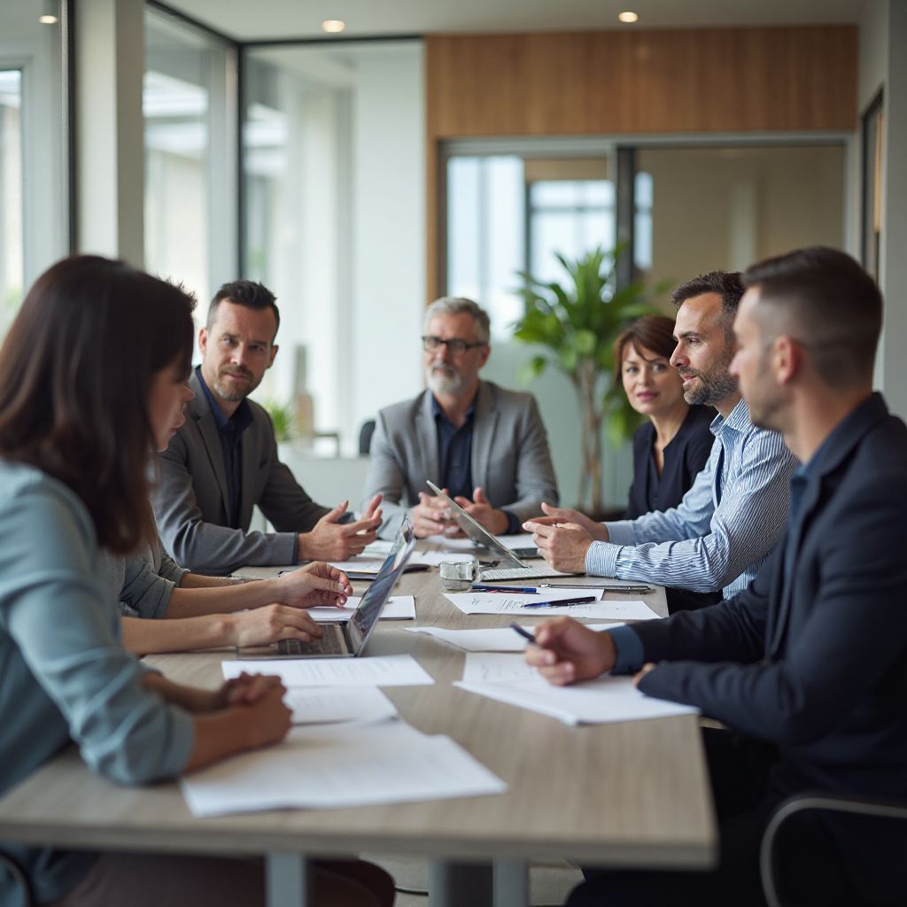 Equipo de AutoSeguro en reunión estratégica anual